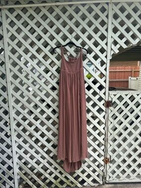 soussan designs dress Soussan Designs | Dresses | Soussan Designs Red Cotton Rayon Double Layered Maxi Dress Pockets One Size Boho